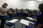 Aula prática em Libras