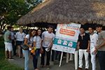 Alunos de Fisioterapia participam de Ação Comunitária no Parque Poticabana